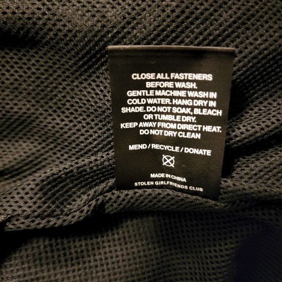 STOLEN GIRLFRIENDS CLUB Black Home Body Shell Jacket - Picture 7 of 10